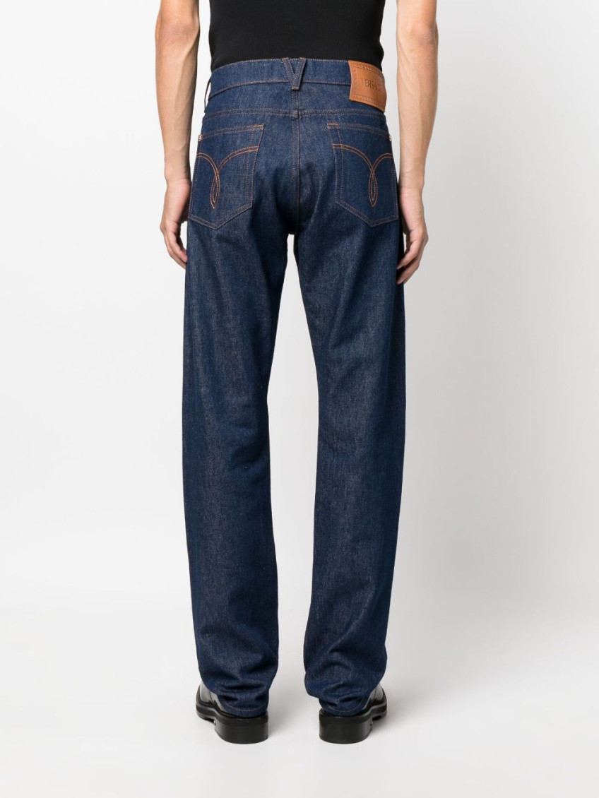 Blue Denim cotton jeans