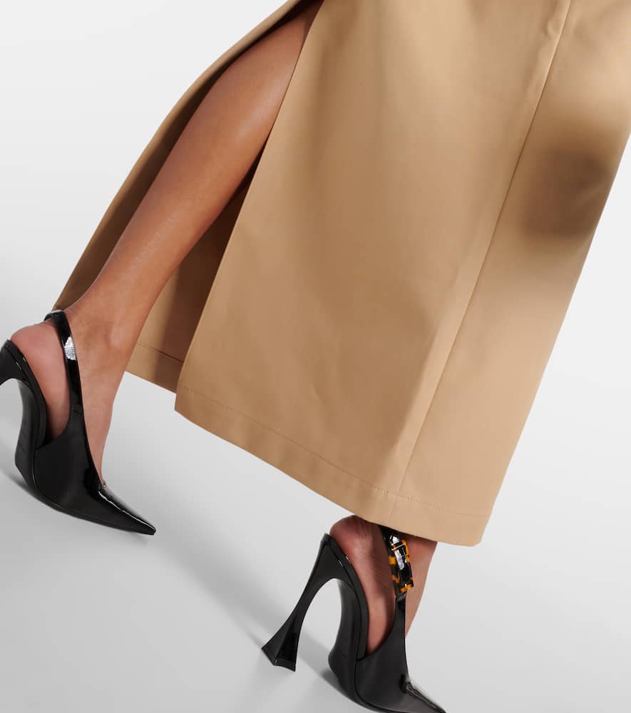 Wardrobe. NYC Drill cotton maxi skirt