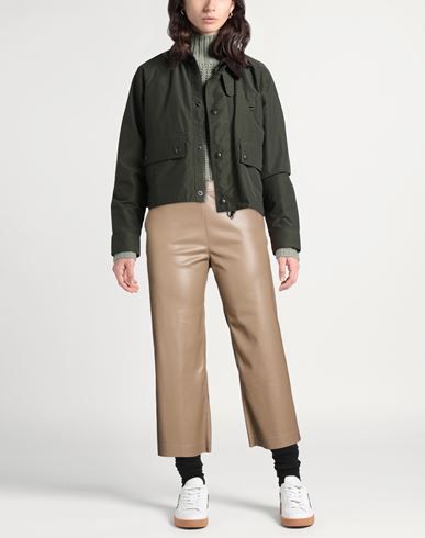 Woman Pants Light brown Size 10 Polyester, Polyurethane