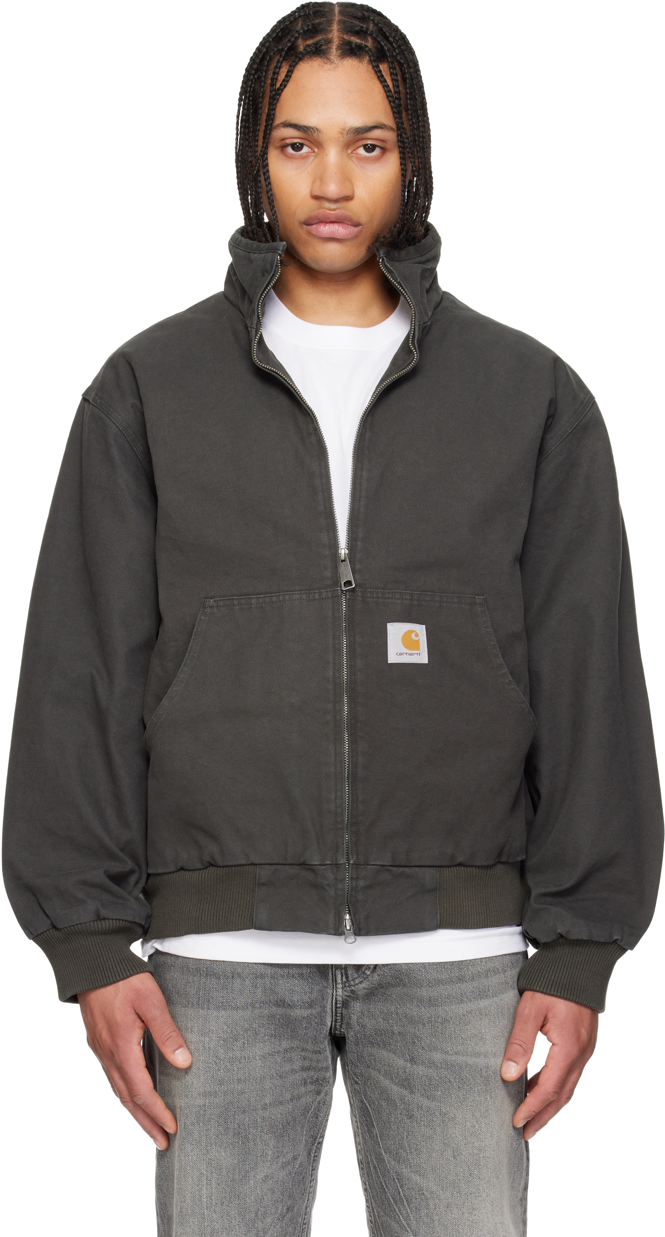 Khaki Ravon Jacket