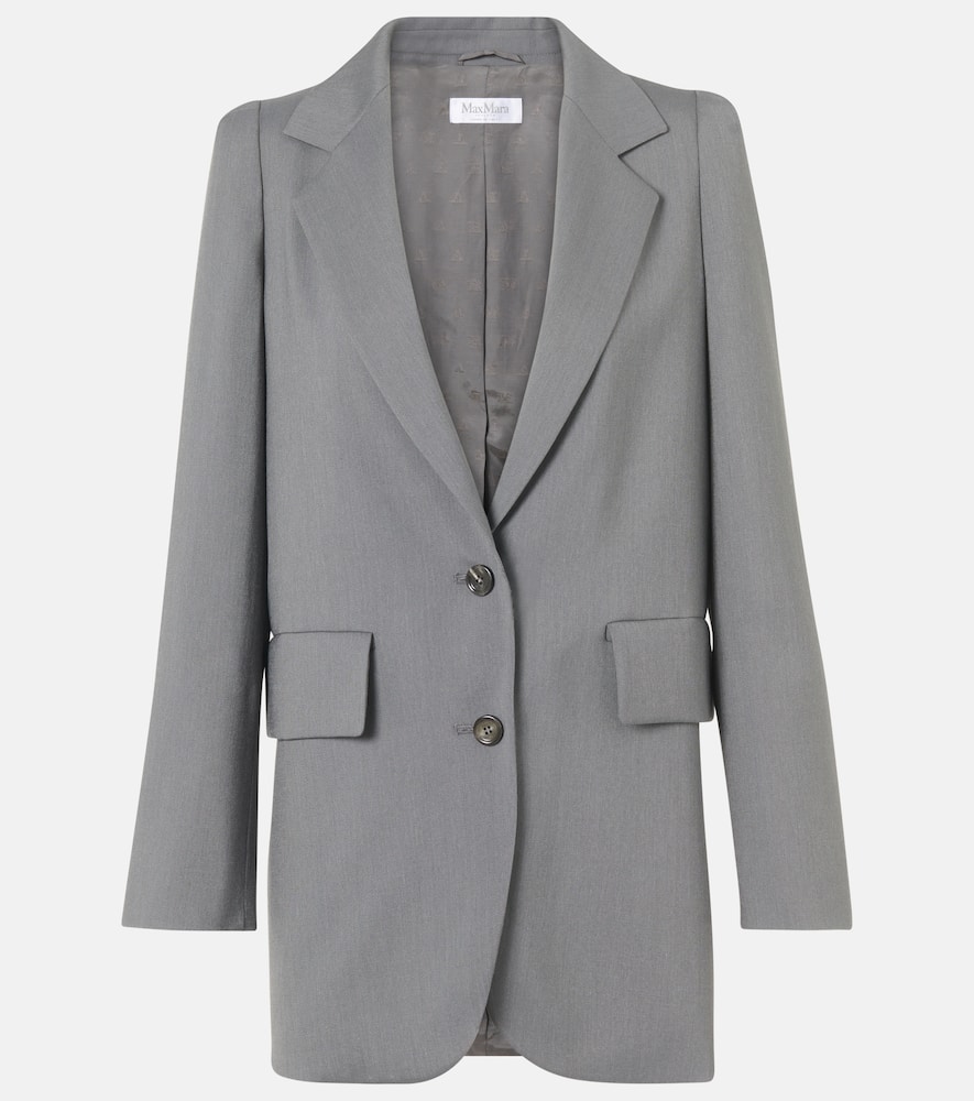 Ebridi wool, mohair, and silk blazer