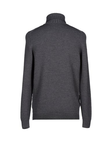 Man Turtleneck Grey Size 44 Merino Wool