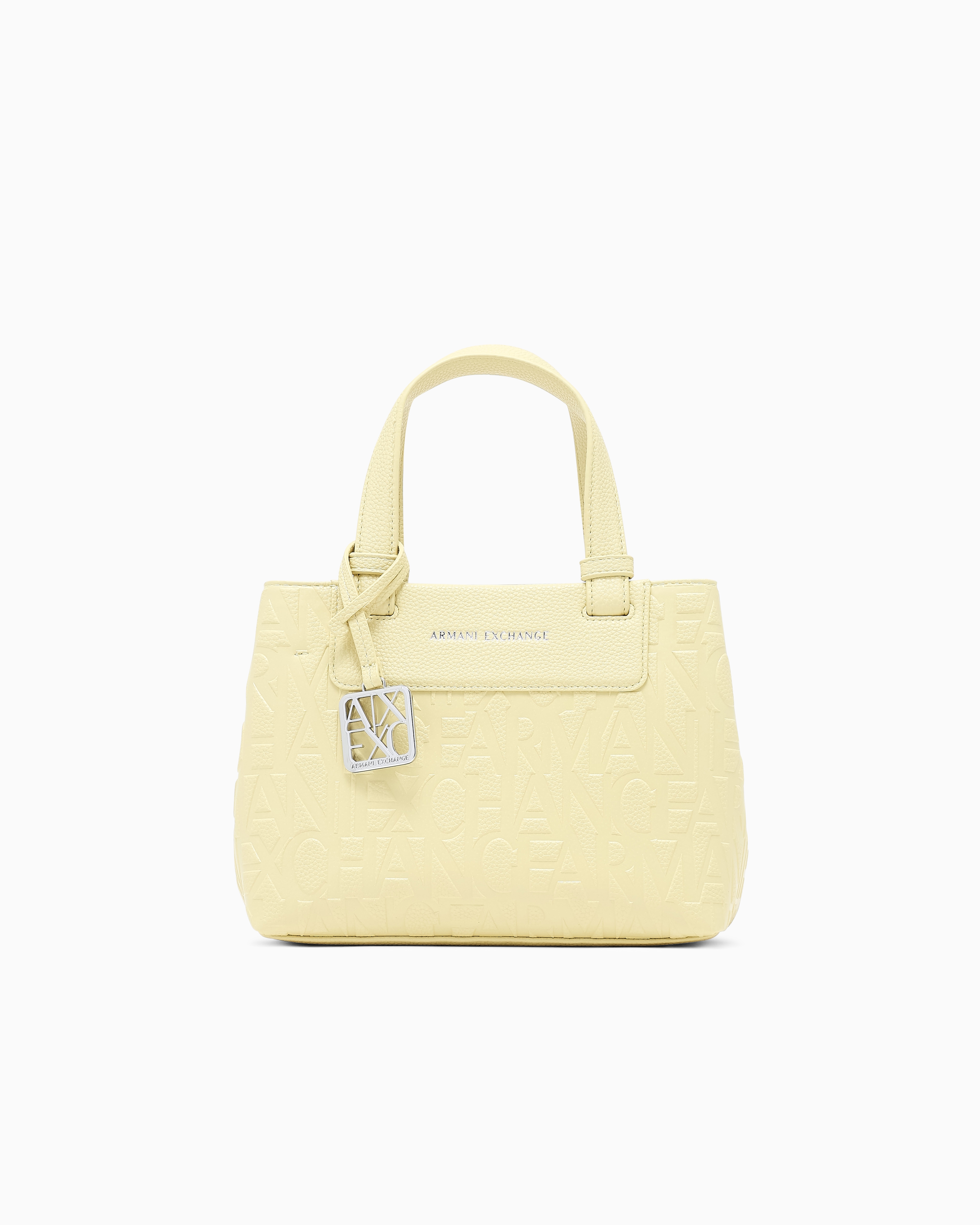 Tote shopping bag with coated belts