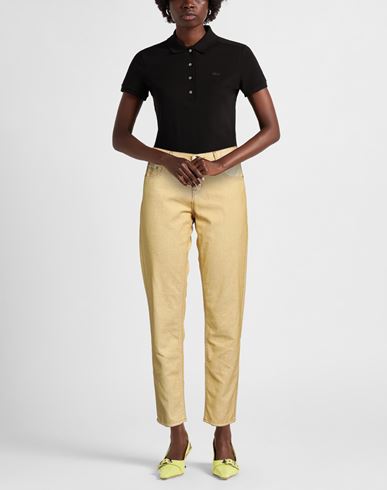Jacob Cohёn Woman Pants Yellow Size 27 Cotton, Resin, Elastane