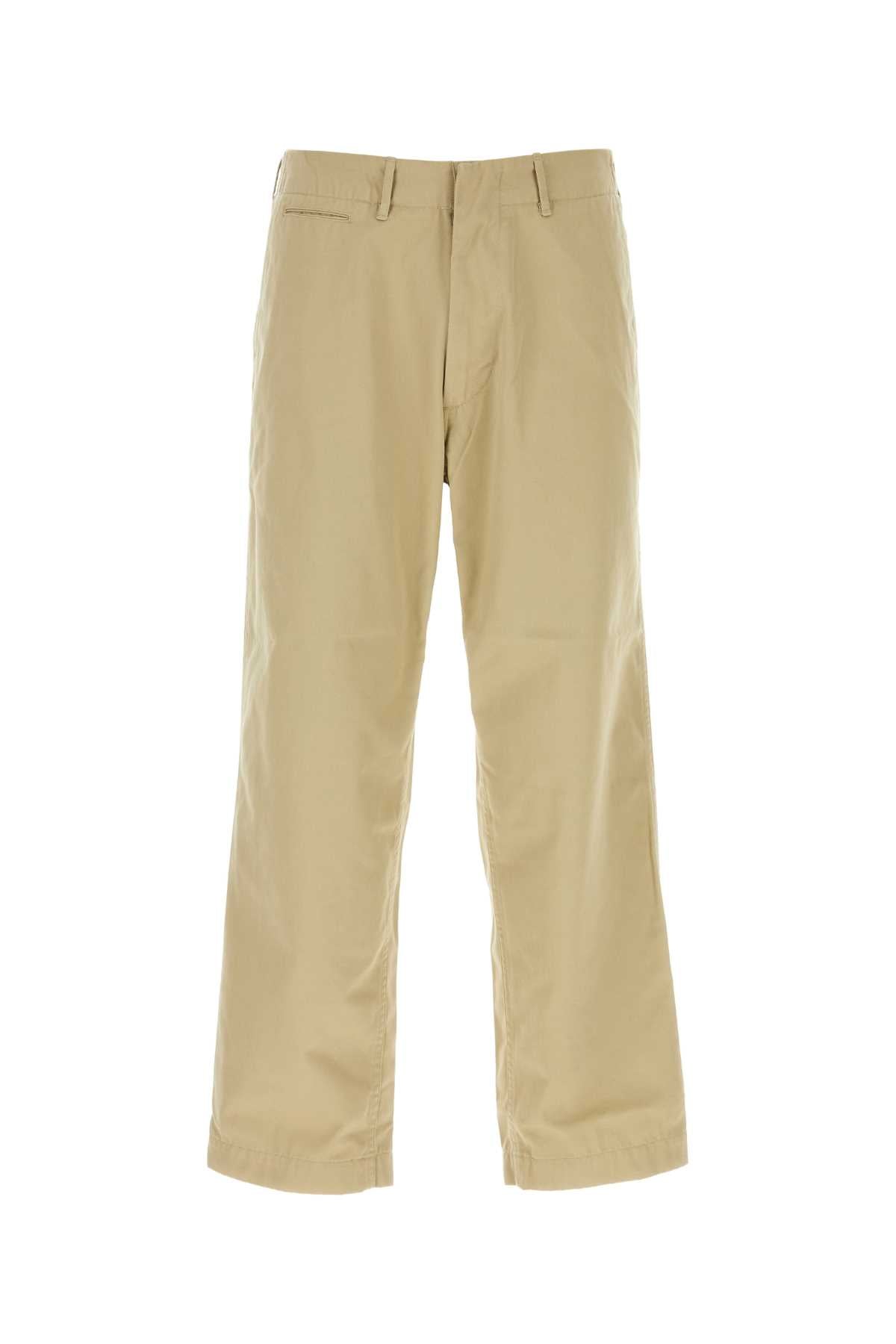 Wide Chino Pants Chinos — Beige