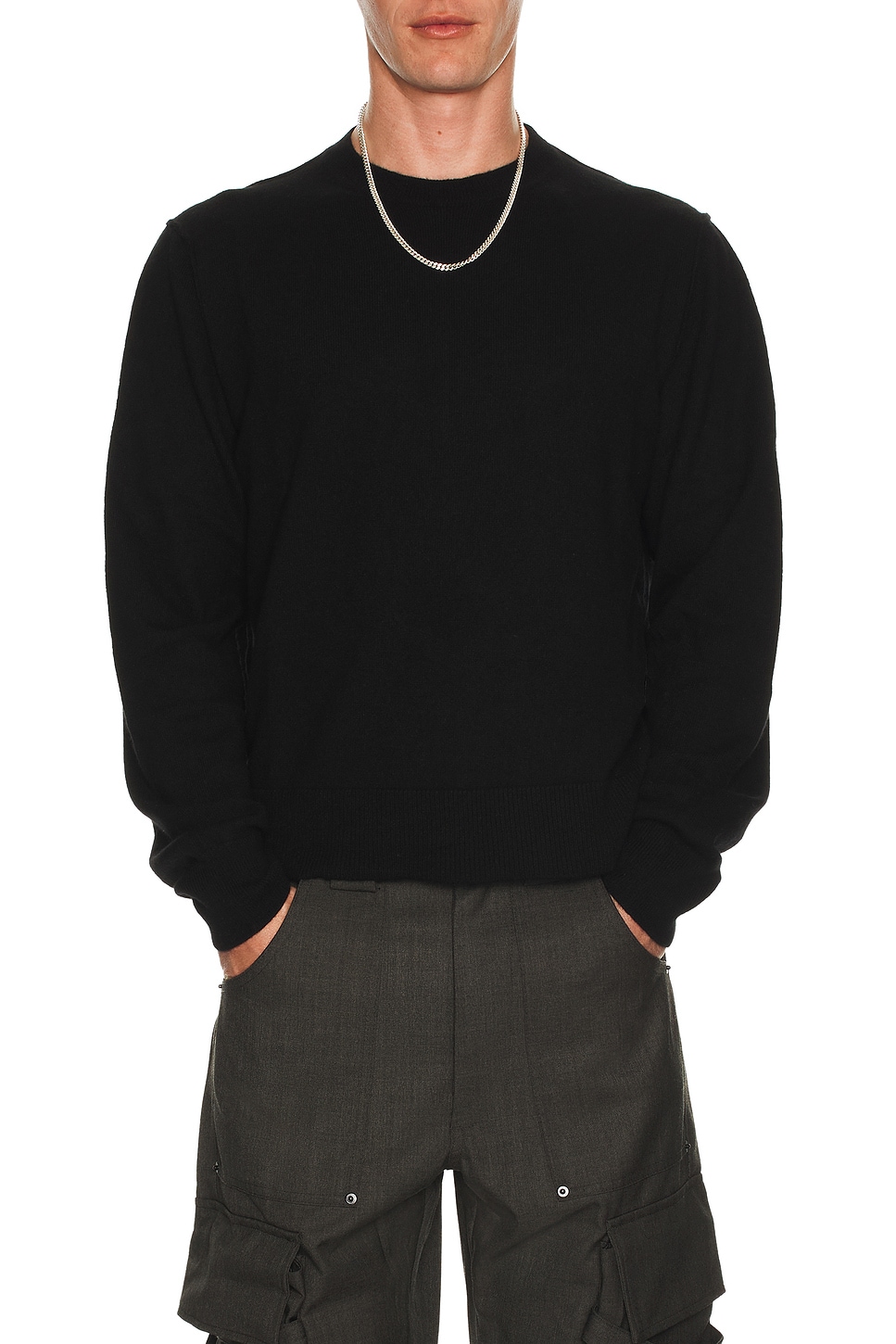 Rélyk Aiden Knit Sweater in Black - Black. L also in M, XL/1X, XXL/2X