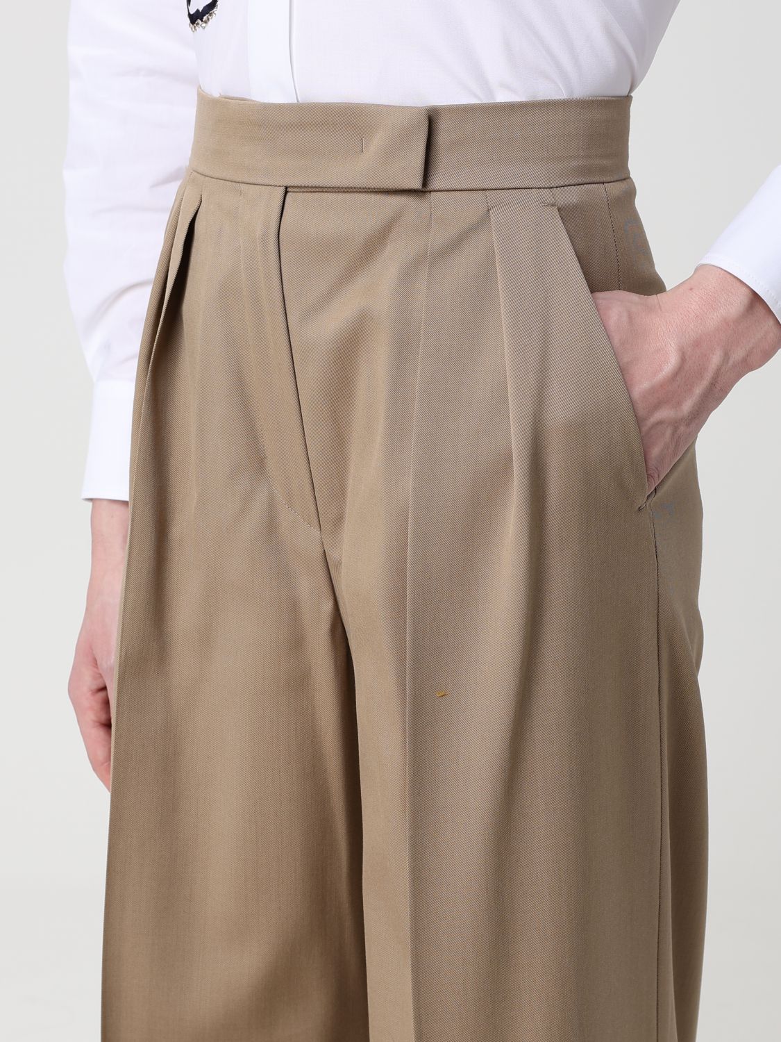 Pants Woman color Hazel