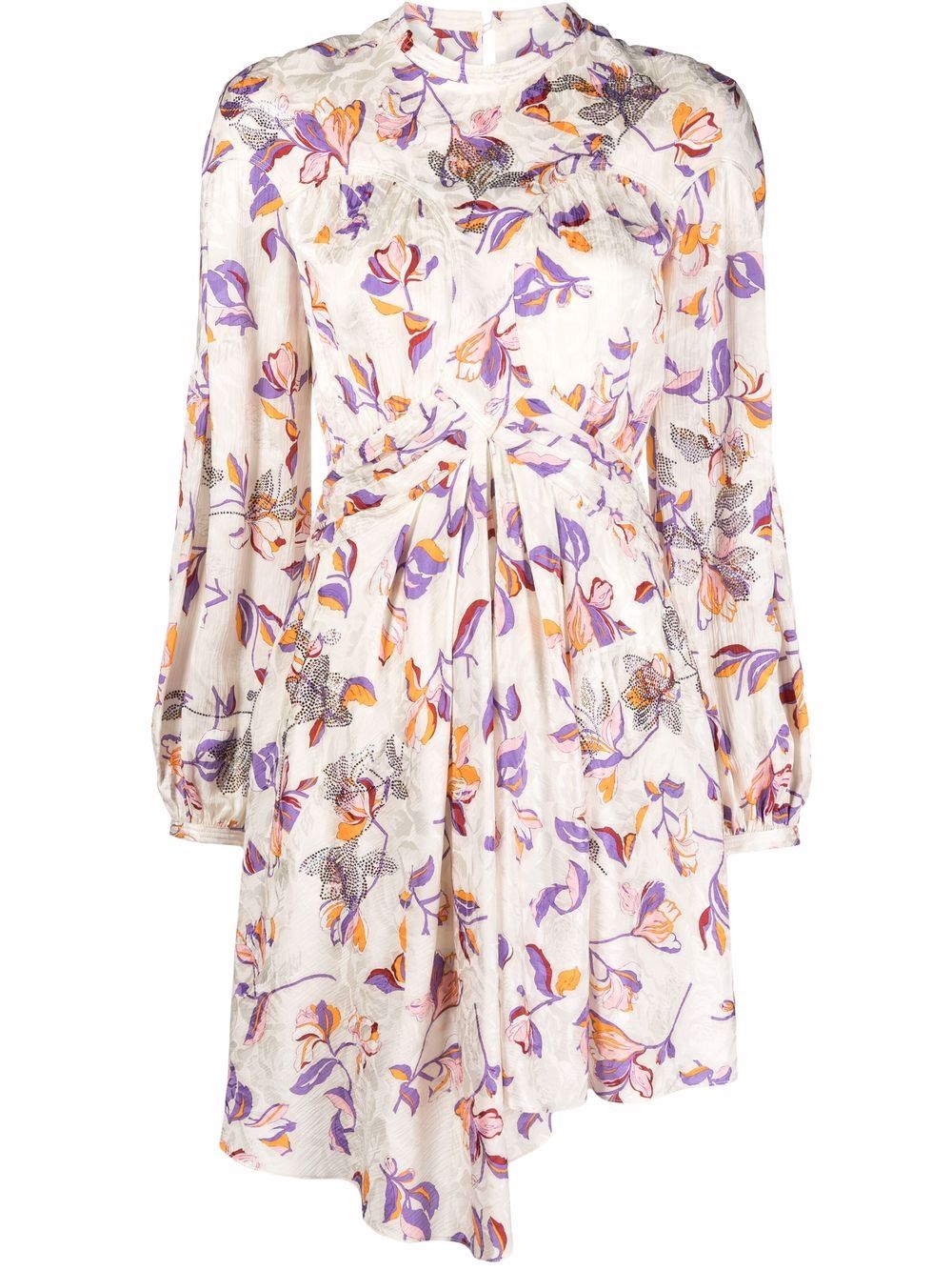 Rivage floral-print dress - Neutrals