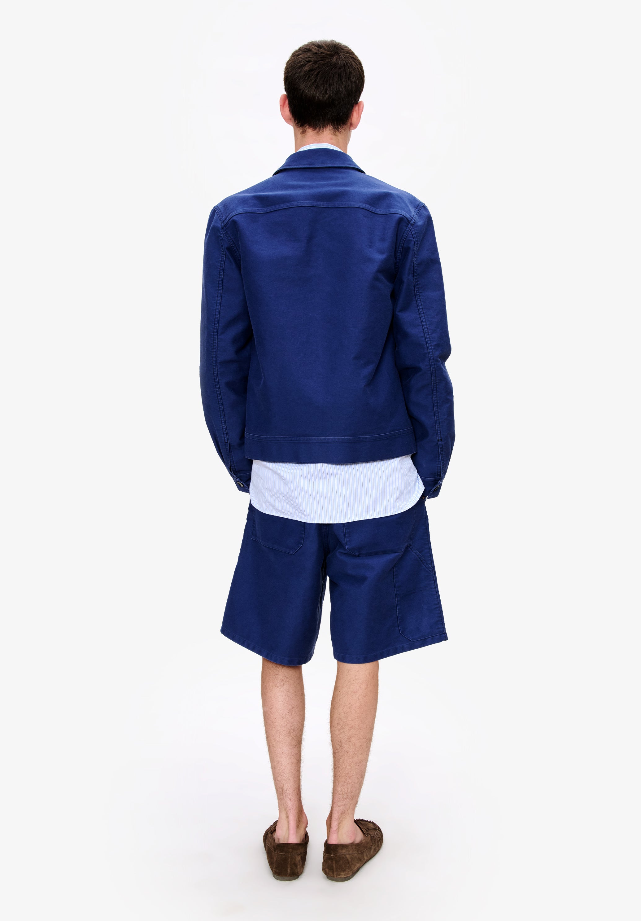 A. P.C. Men's Victor jacket Size: Extra Small in Marine blue