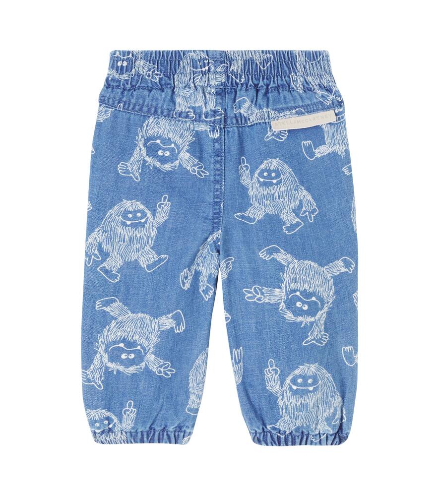 Baby printed jeans