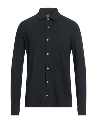 Bl'ker Man Shirt Black Size M Cotton