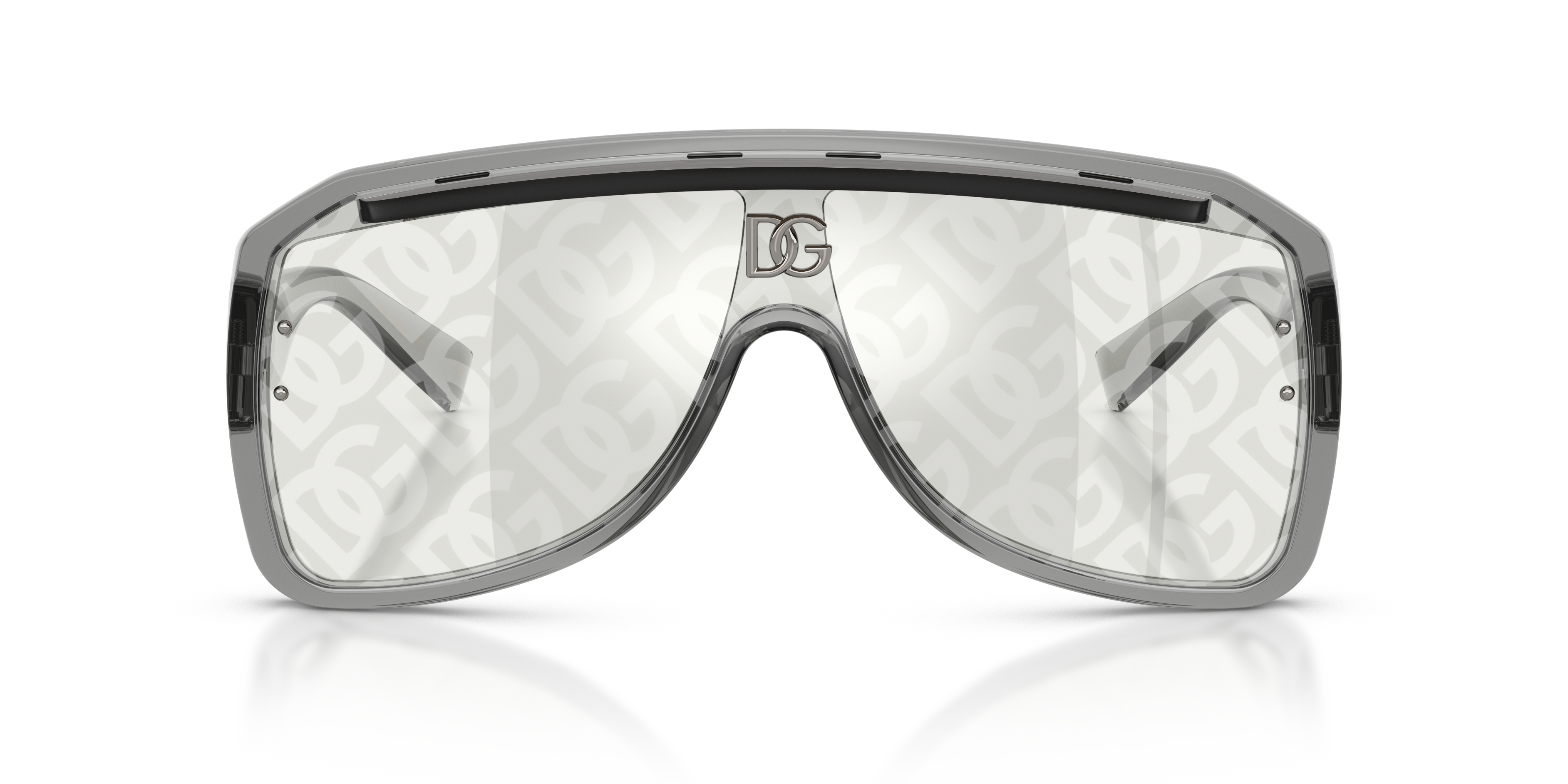 Dolce & Gabbana Unisex Dolce & Gabbana DG6205 3160AL Sunglasses Injected Grey Grey Pilot Norma