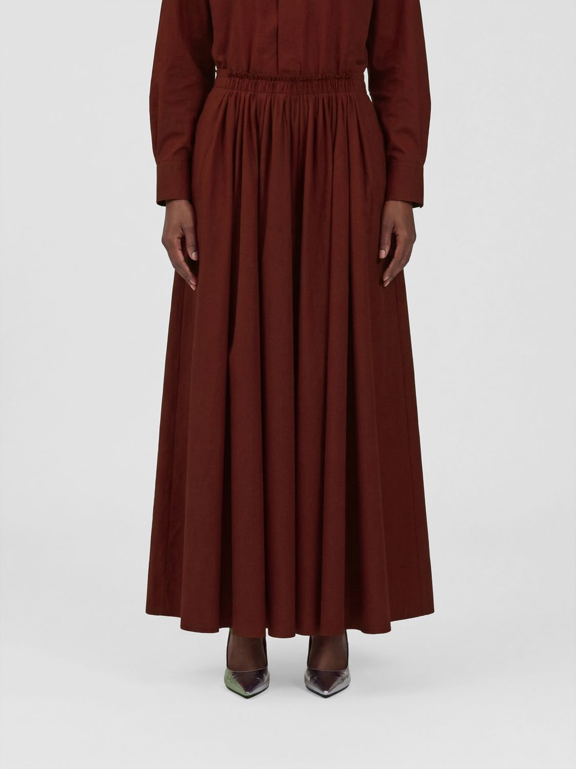 Skirt Woman color Red