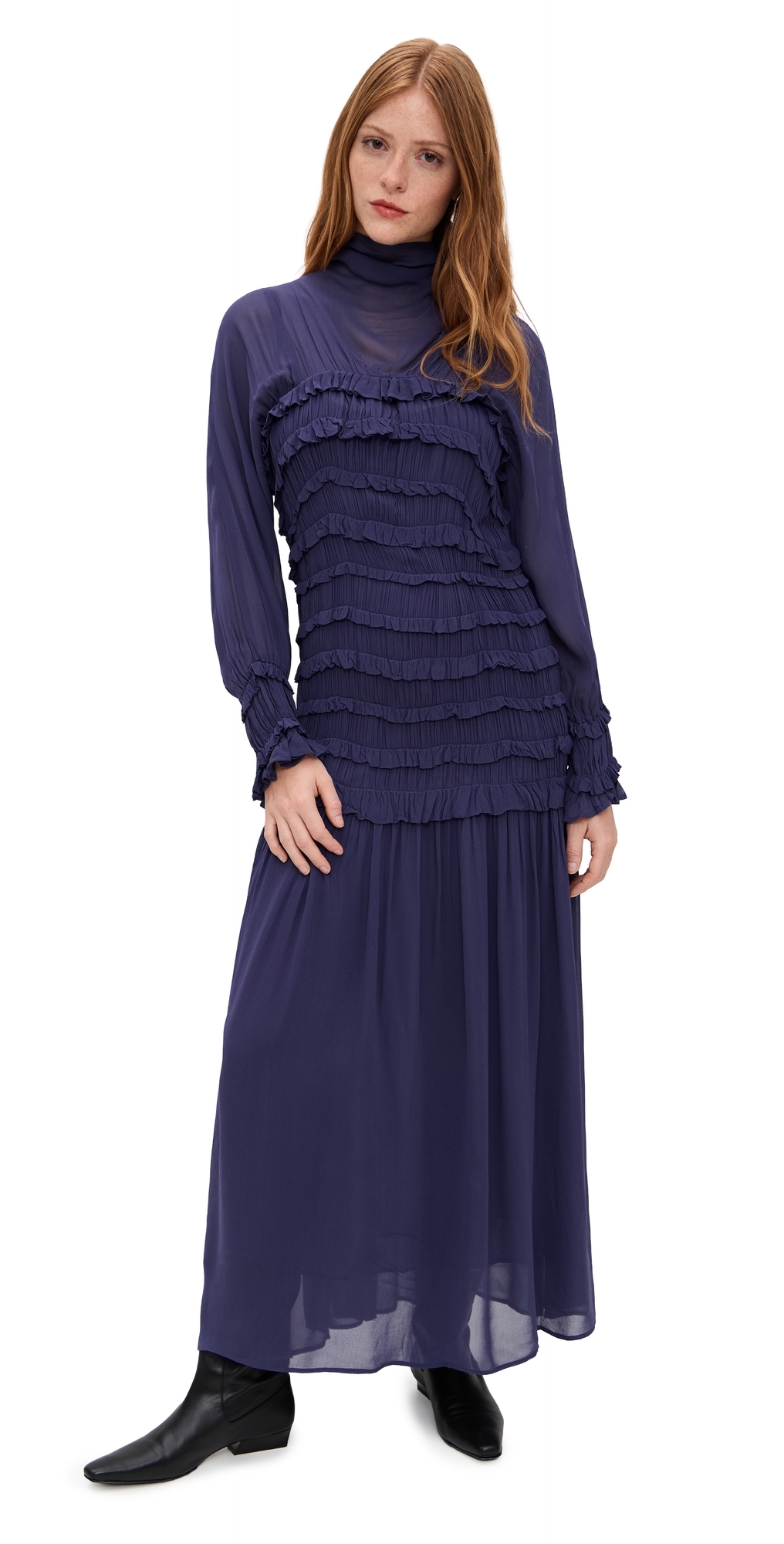 Joice Dress Dusty Purple