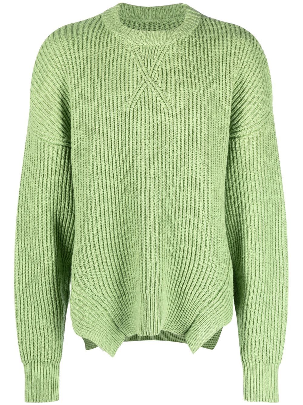 Ribbed knit jumper - Neutrals