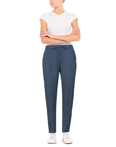 Woman Pants Slate blue Size 10 Acetate, Silk, Ecobrass