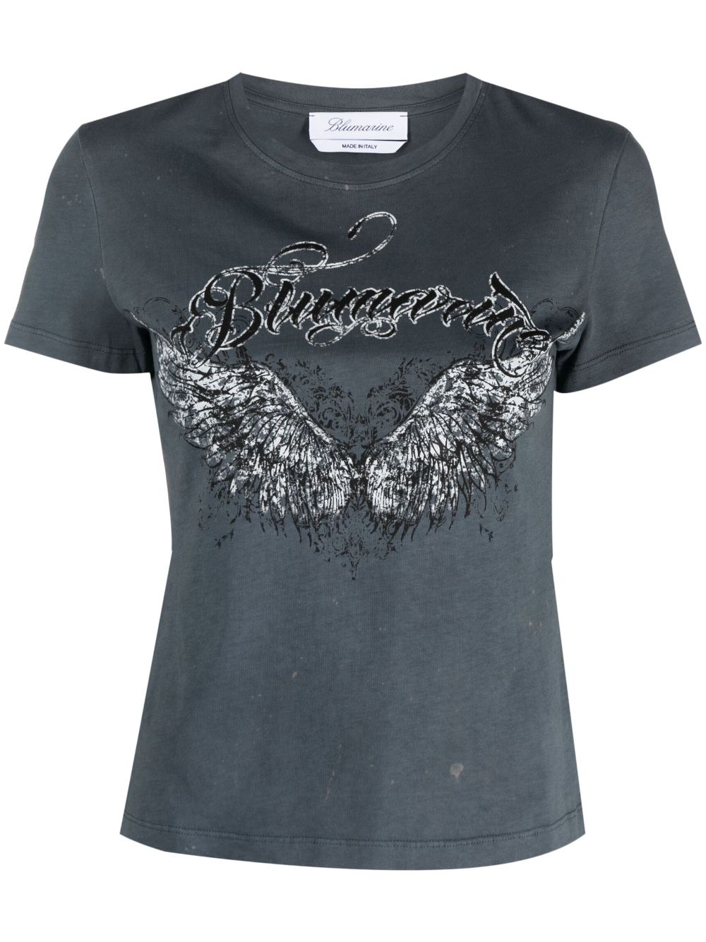 Logo-print cotton T-shirt - Black