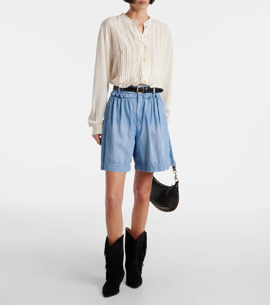 Ingrid denim shorts