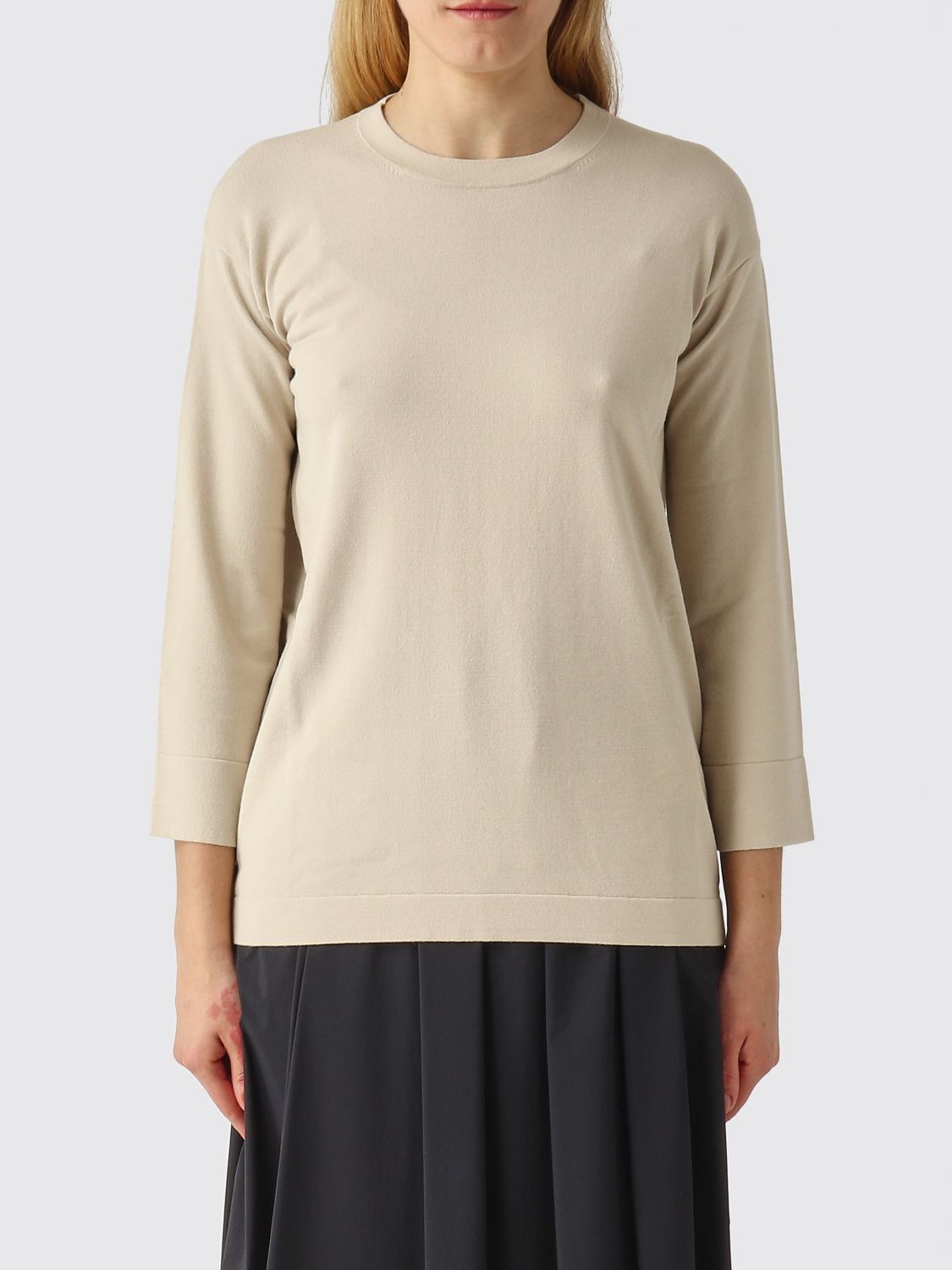 Sweater Woman color Ecru