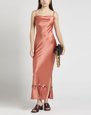 Woman Midi dress Rust