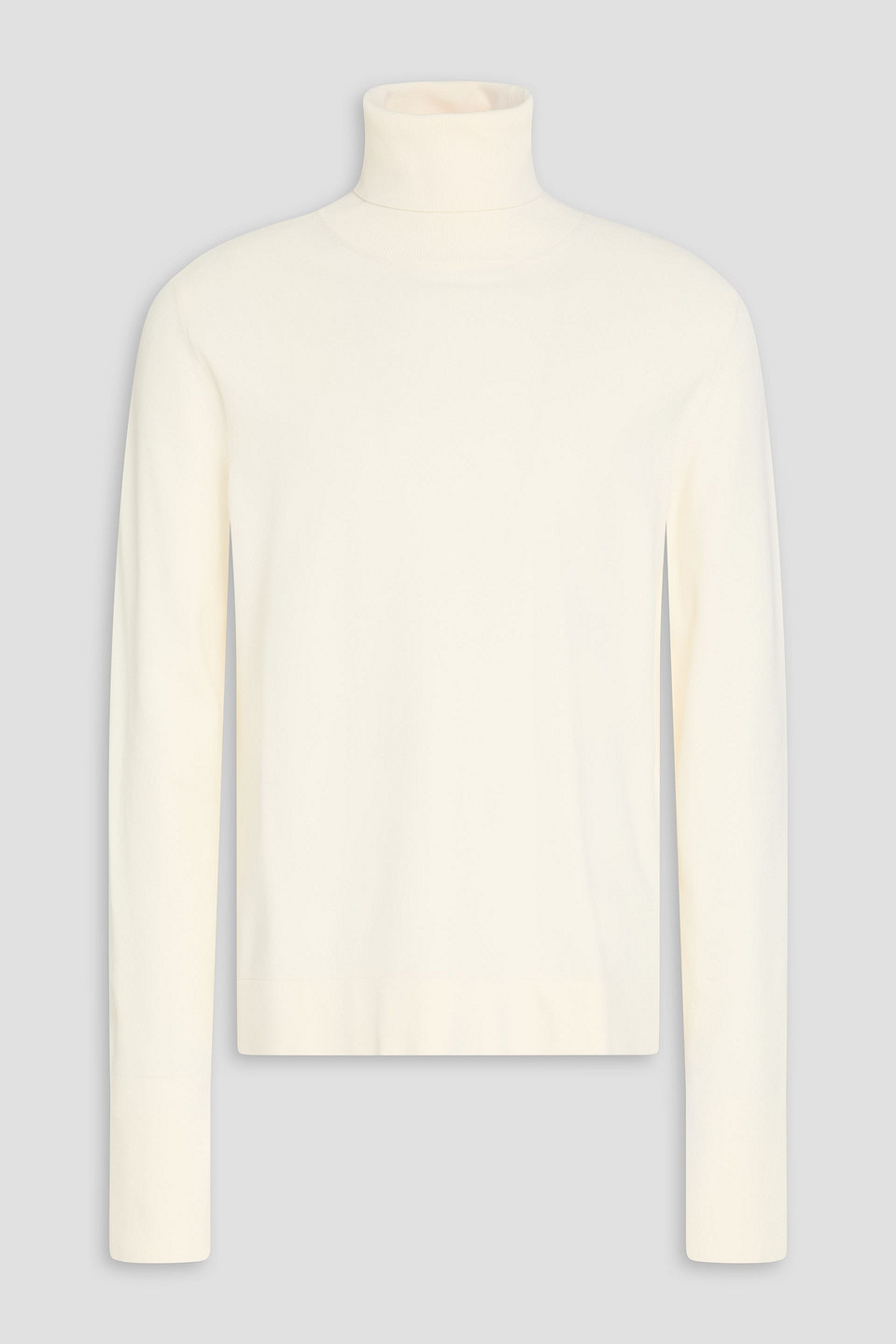 Knitted turtleneck sweater - White - IT 52