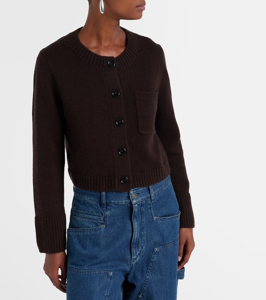 Wool and cashmere cardigan