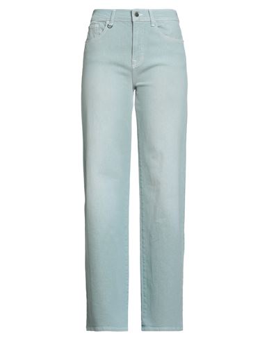 Woman Jeans Sky blue Size 31 Cotton, Elastane