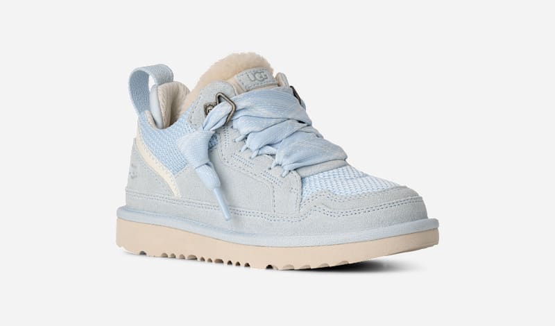 ® Kids' Lowmel Canvas/Suede/Recycled Materials Shoes in Sky Blue