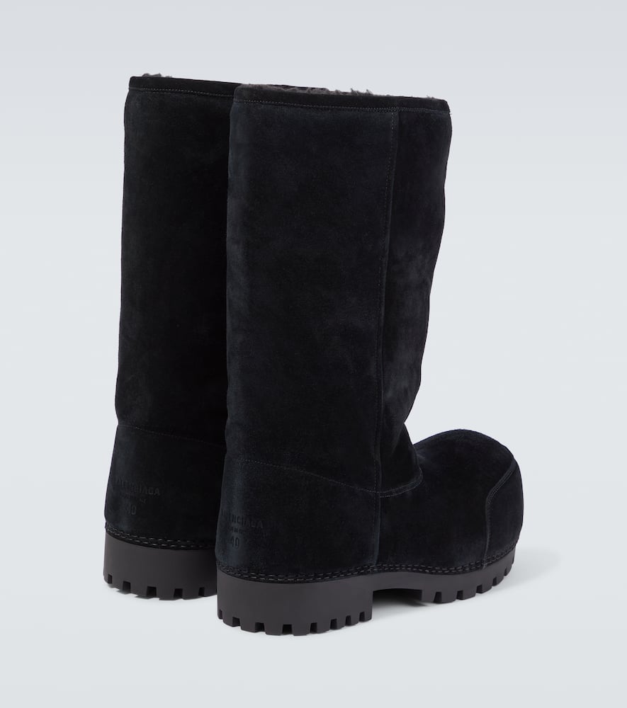 Alaska Fur High suede boots