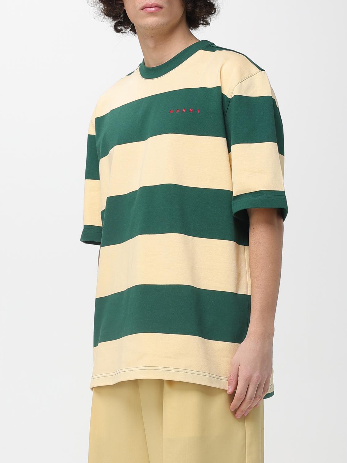 T-Shirt Men color Green