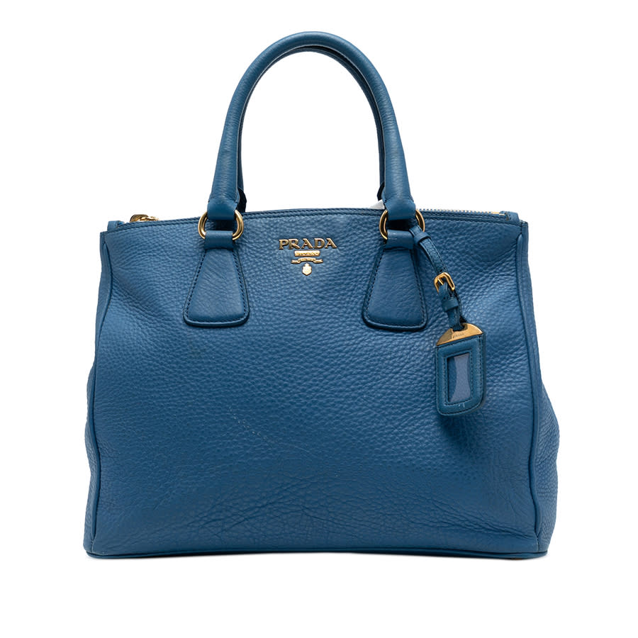Pre-owned Vitello Daino Double Zip Convertible Tote 0M3F2SJ1PJY4G5TA