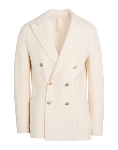 Man Blazer Ivory Size 40 Wool