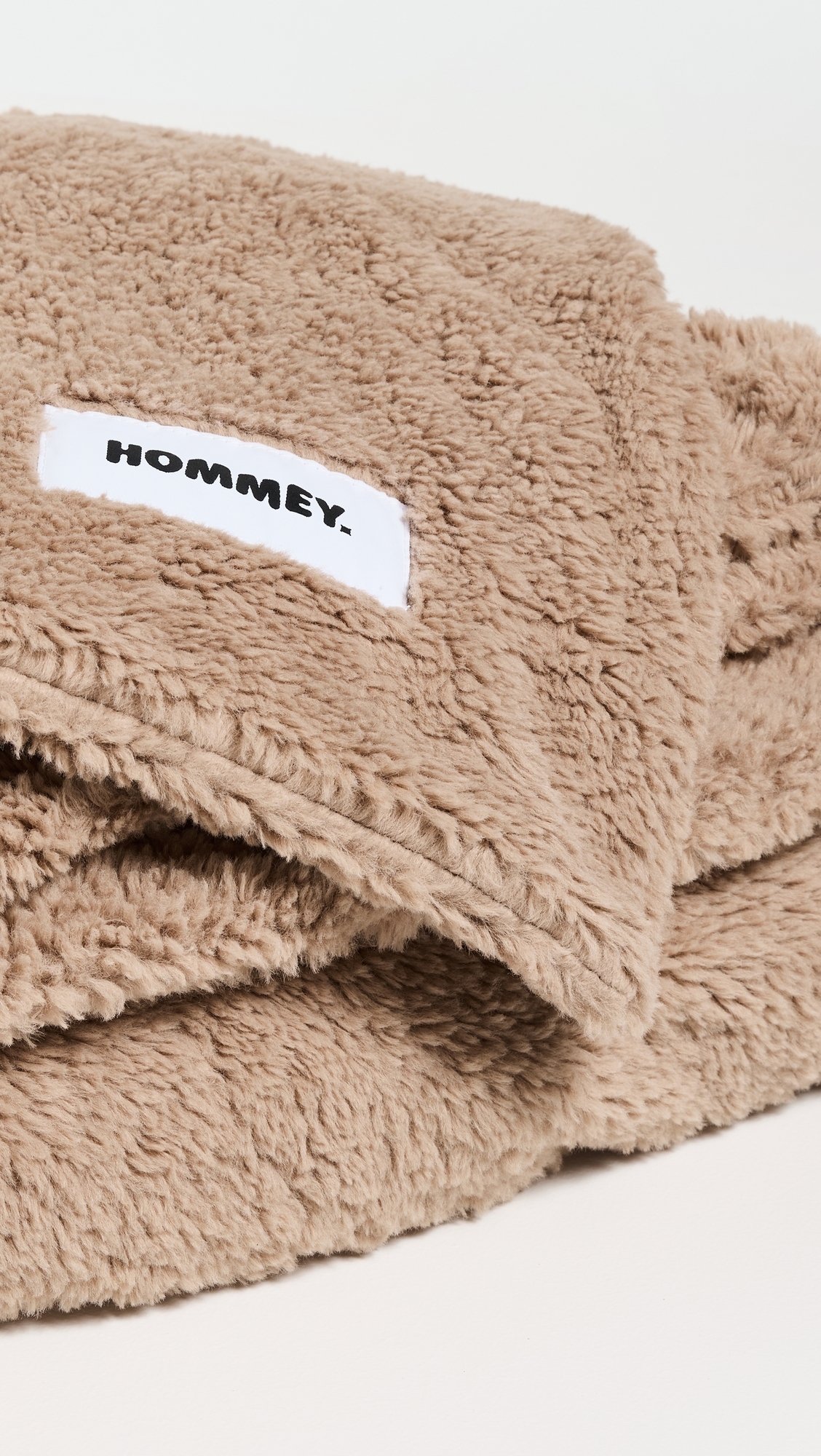 Faux Fur Blanket Warm Grey One Size