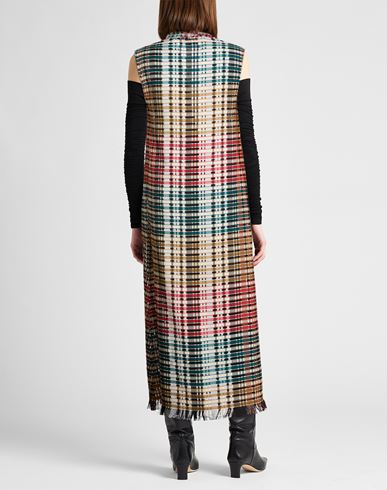 Woman Overcoat & Trench Coat Brick Size 8 Cotton