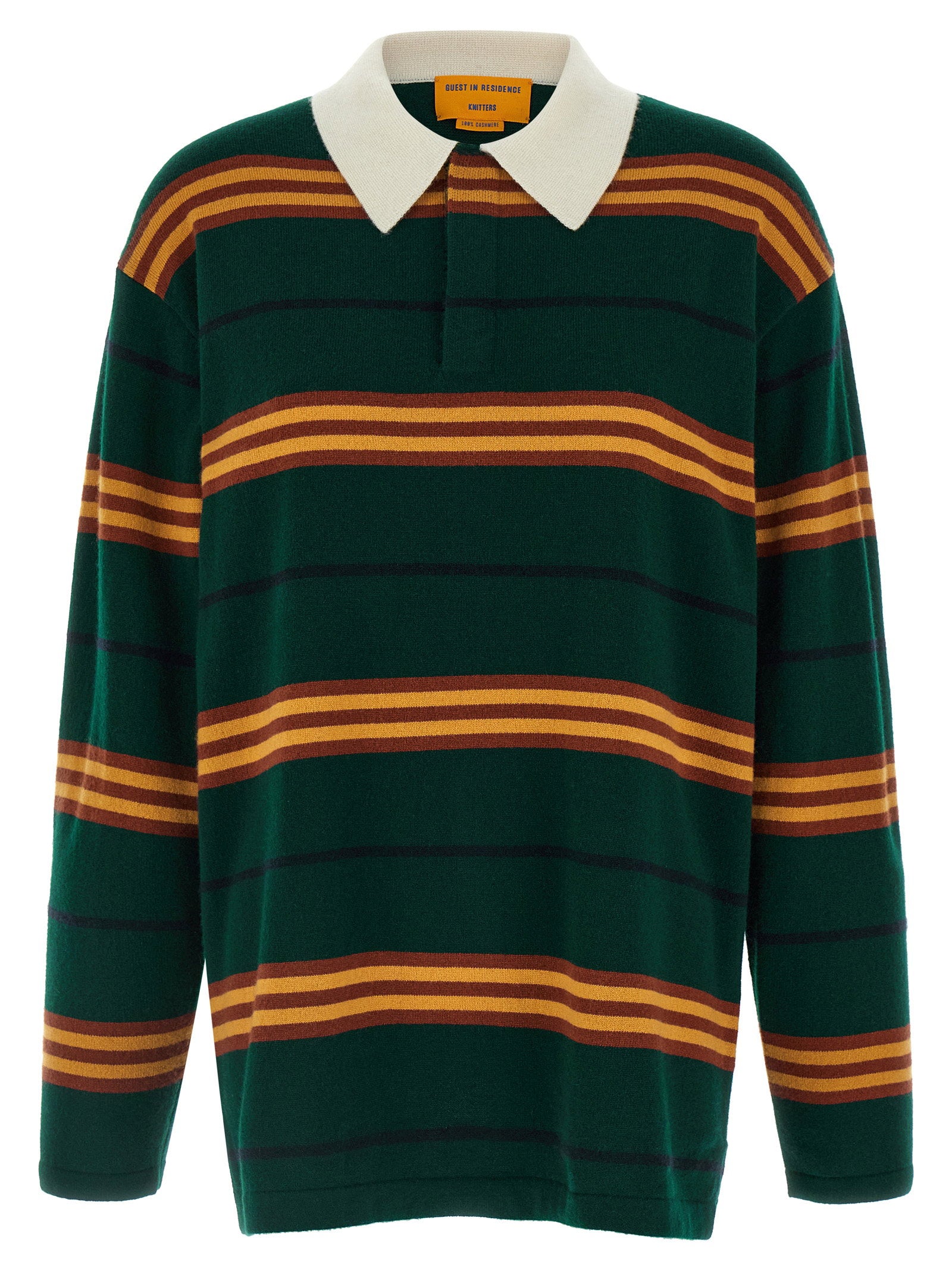 Striped Rugby Polo Shirt