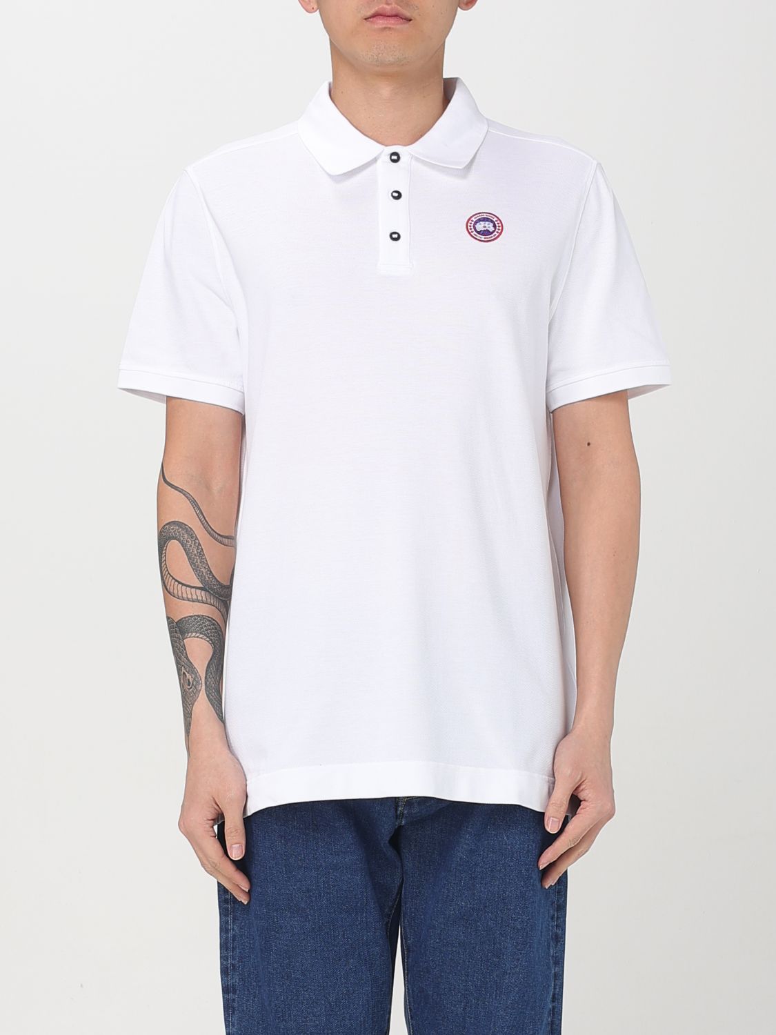 Polo Shirt Men color White
