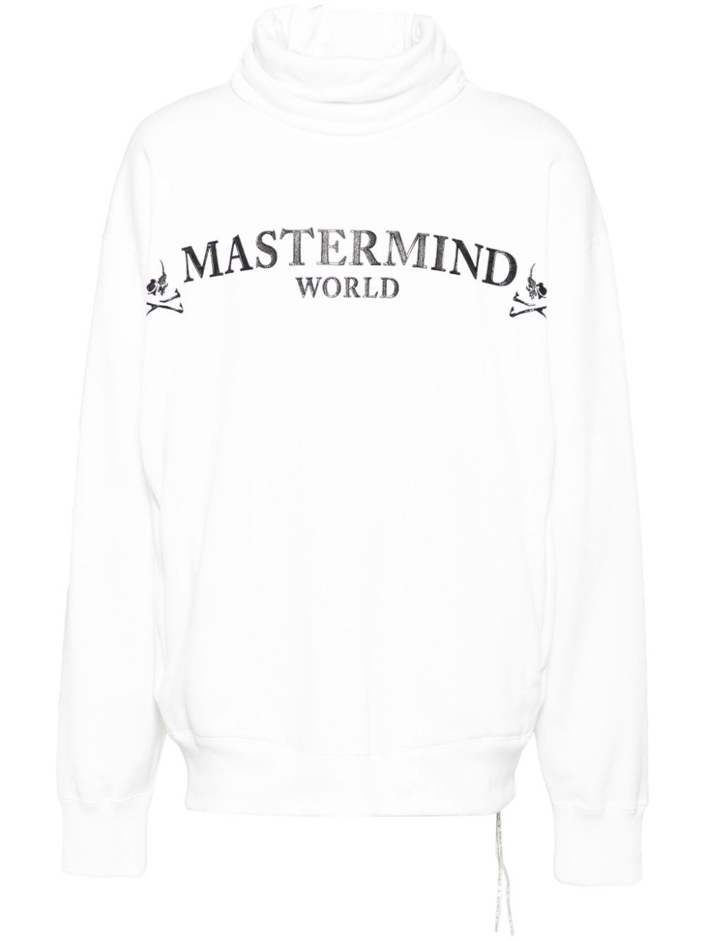 Logo-print hoodie - White