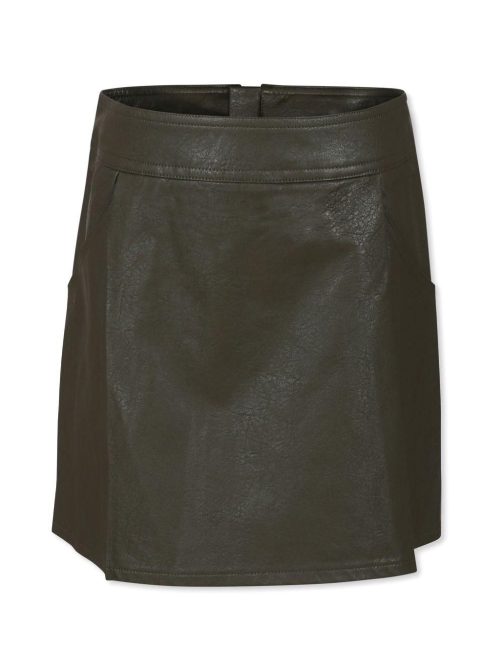 Pleated skirt - Brown