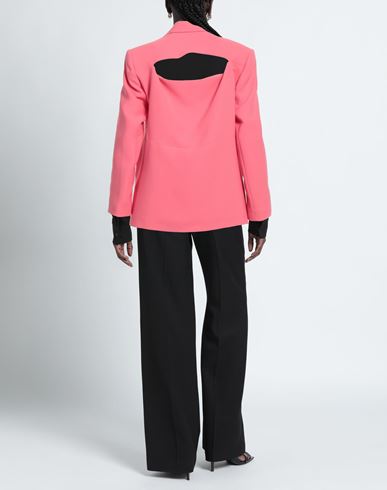 Woman Blazer Pink Size 6 Polyester