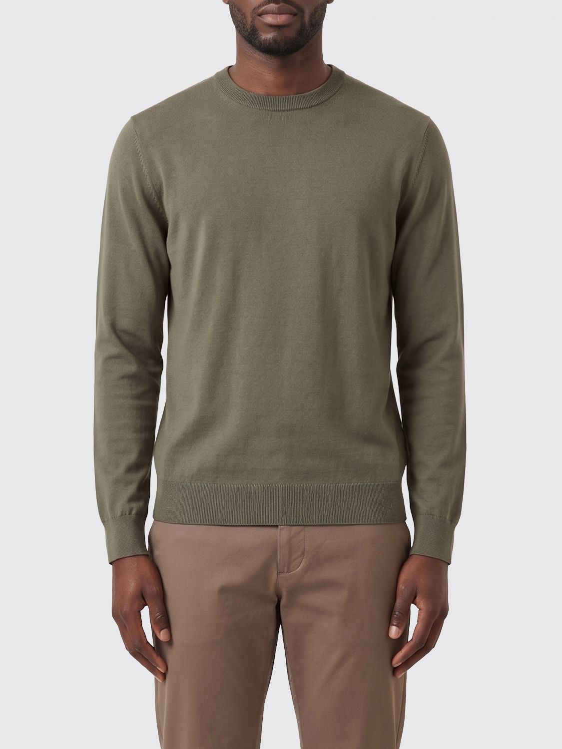 Paolo Pecora cotton jumper - Brown