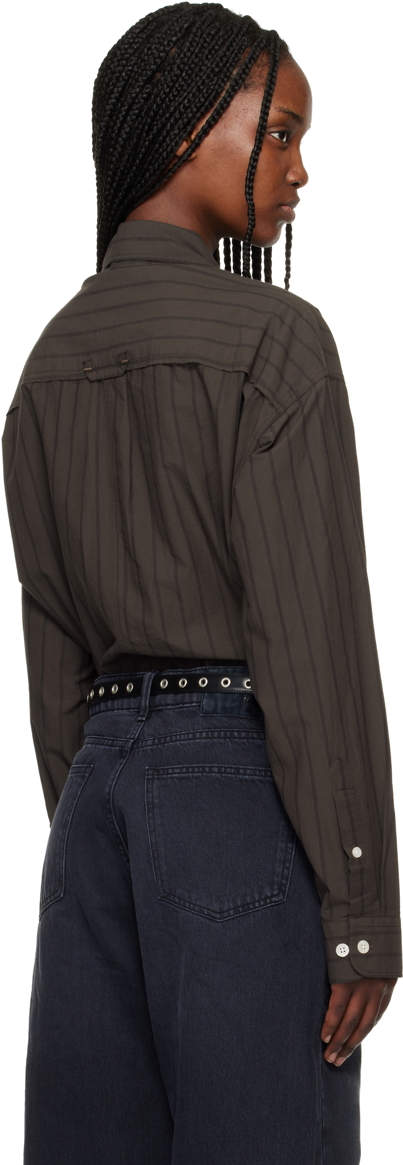 Brown Essay Shirt