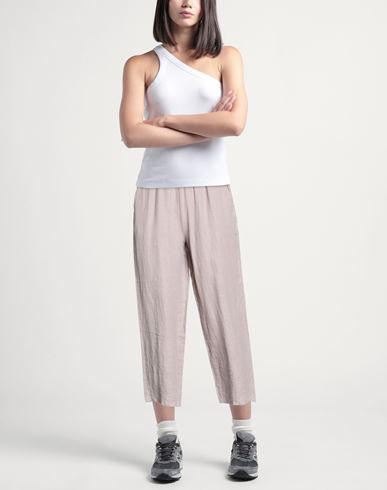 Woman Pants Light brown Size 2 Linen