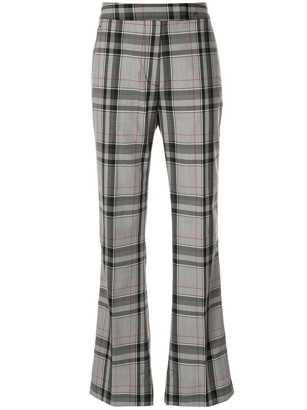Straight Leg Plaid Pant - MULTI