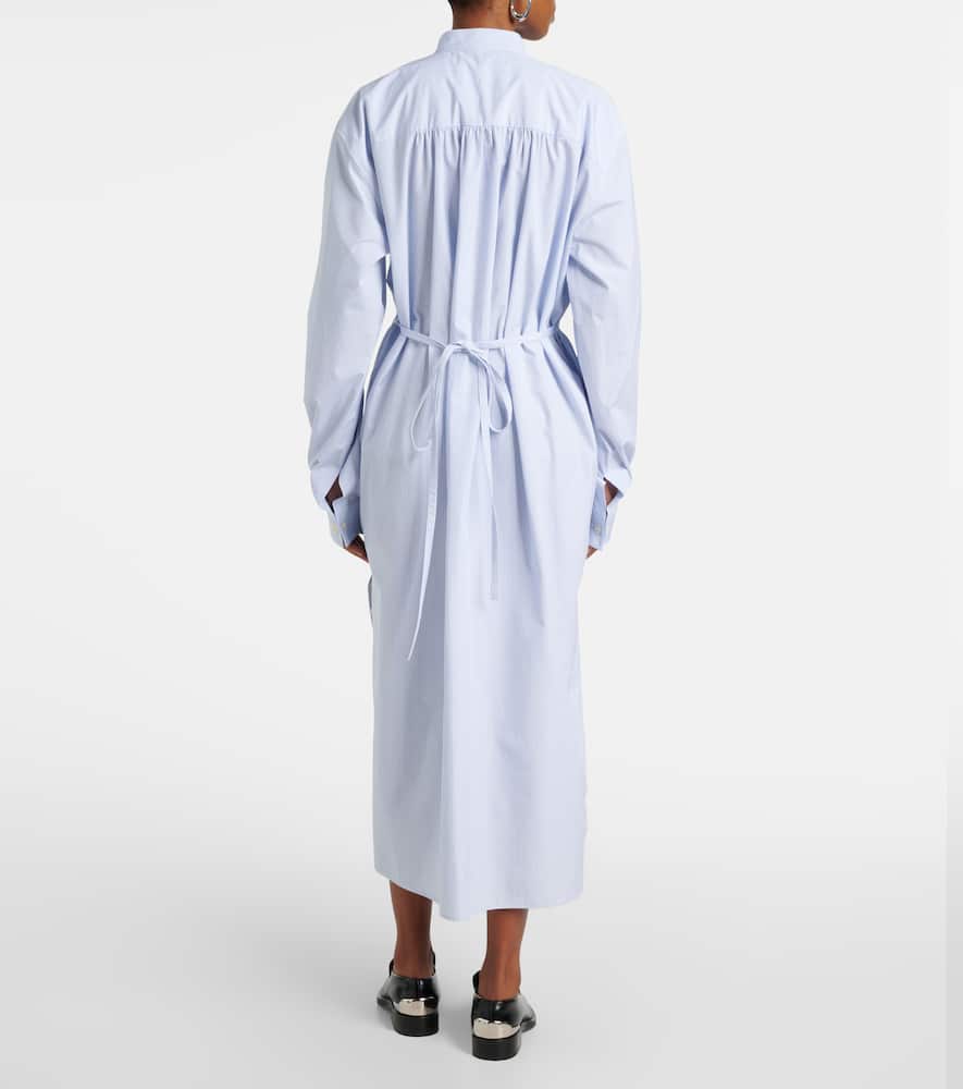 Cotton shirt dress