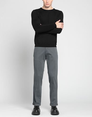 Man Pants Grey Size 31 Cotton, Elastane