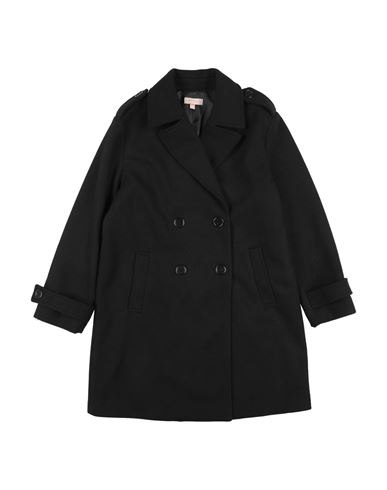 Kid Girl Coat Black Size 12 Polyester