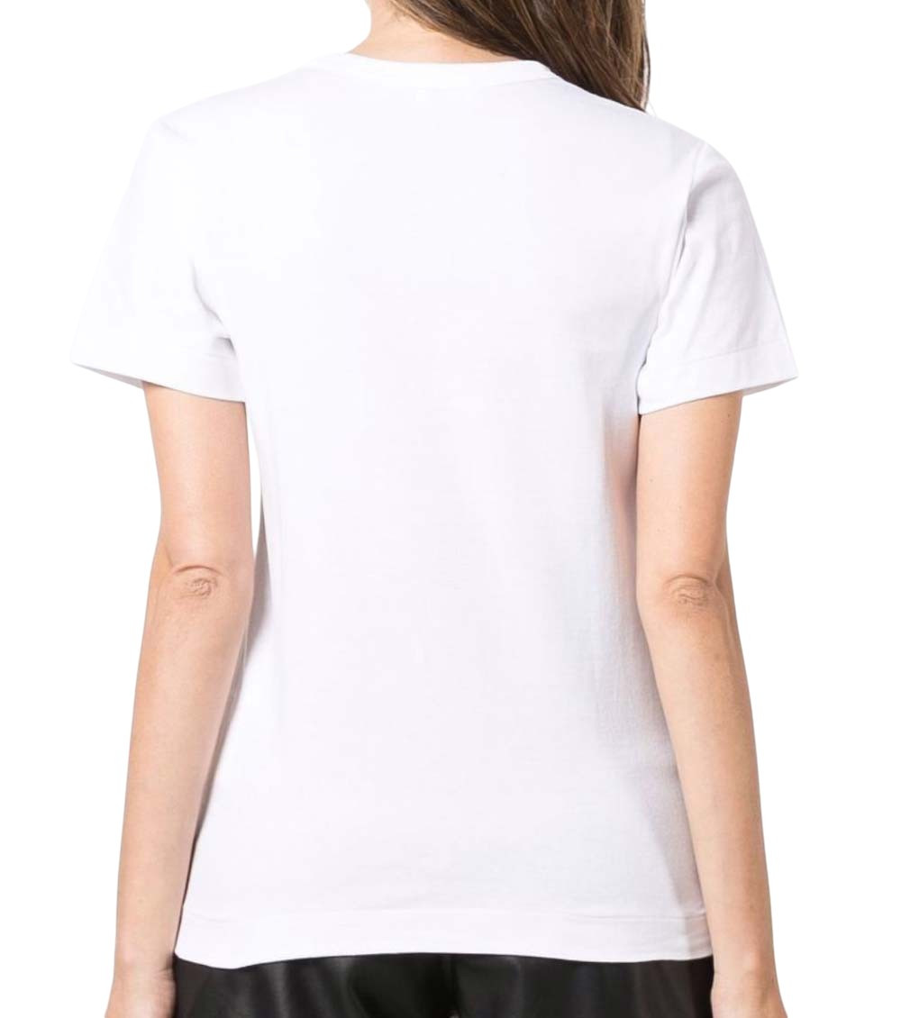 White Logo Crew Neck T-Shirt