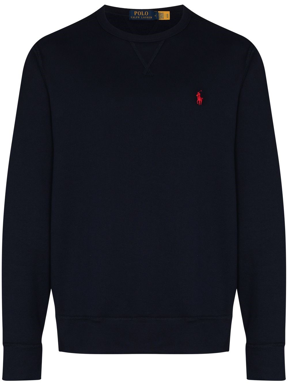-Logo Sweatshirt Maglioni Blu-Uomo
