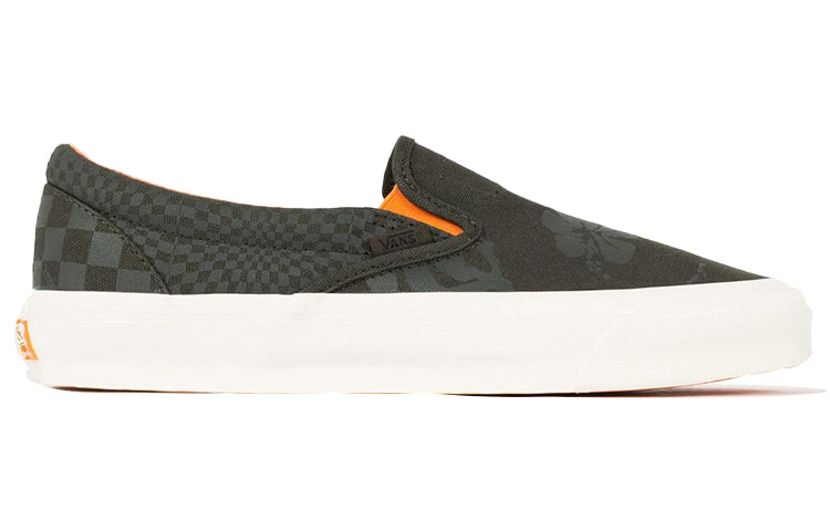 Porter-Yoshida & Co. x OG Classic Slip-On LX 'Forest Night Floral Checkerboard'