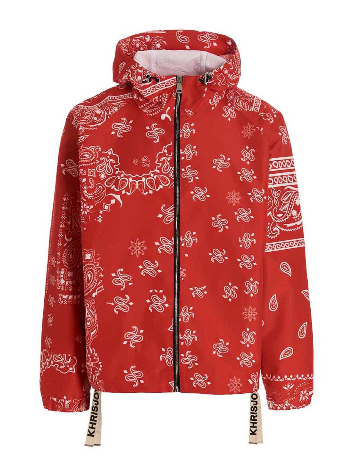 Windbreaker bandana hood jacket